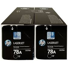 זוג טונרים מקוריים HP CE278AD