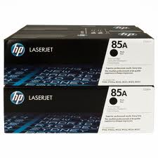 זוג טונרים מקוריים HP CE285AD