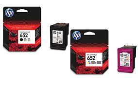 זוג ראשי דיו מקוריים HP 652 F6V25AE+F6V24AE
