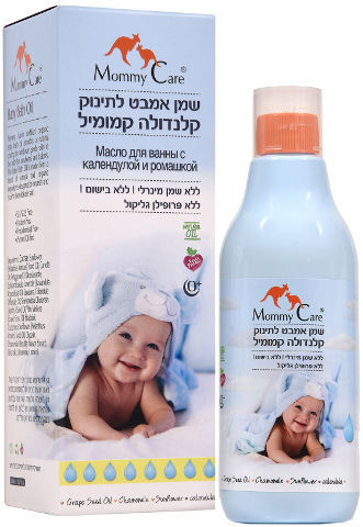 שמן אמבט לתינוק - קלנדולה קמומיל 400 מל