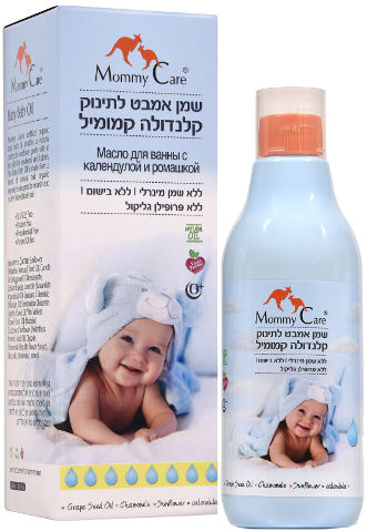 שמן אמבט לתינוק - קלנדולה קמומיל 400 מל