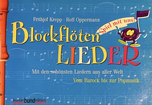 ספר תווים לחלילית BLOCKFLOTEN LIEDER 
