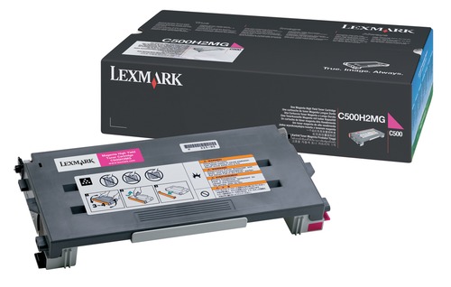 טונר מקורי אדום Lexmark C500H2MG