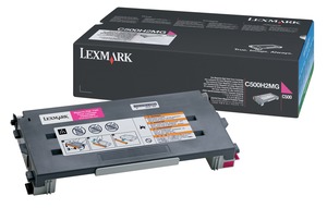 טונר מקורי אדום Lexmark C500H2MG