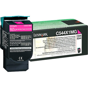 טונר מקורי אדום Lexmark C544X1MG