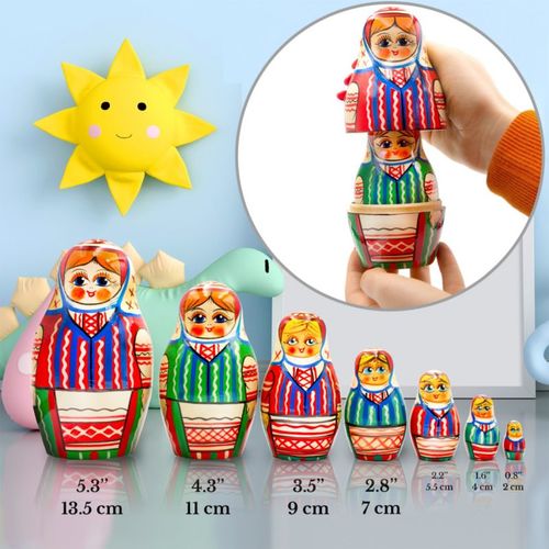 בבושקה מטריושקה 7 חלקים 7038