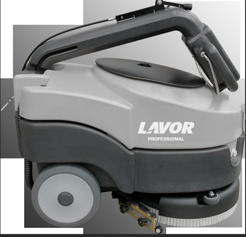 מכונת ניקוי רצפות נטענת 24V חד פאזי 370W   QUICK 36E LAVOR