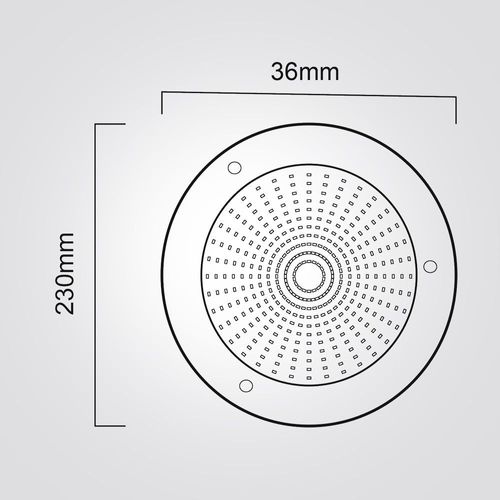 תאורה לבריכה תת מימי 24W לד 12V IP68 אור צבעוני (RGB)