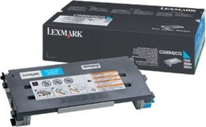 טונר מקורי כחול לקסמרק C500H2CG Lexmark