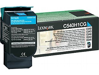 טונר מקורי כחול Lexmark C540H1CG