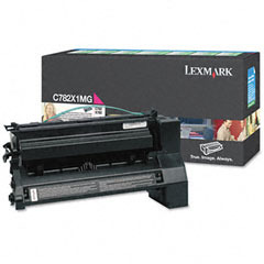 טונר מקורי לקסמרק  אדום C782X1MG  Lexmark