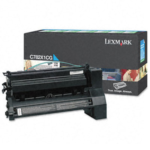 טונר מקורי לקסמרק  כחול C782X1CG  Lexmark