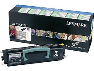 טונר מקורי Lexmark X203A11G