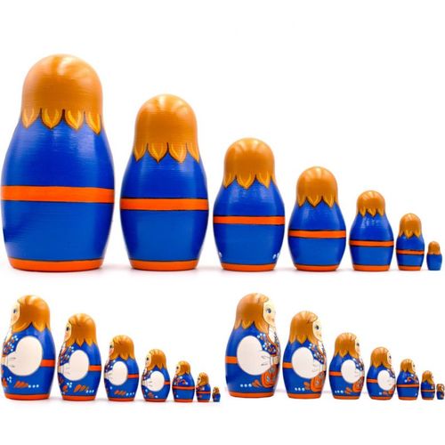 בבושקה מטריושקה מקורית 7 חלקים 7023