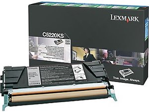 טונר מקורי שחור Lexmark 00C5220KS C522