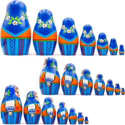 בבושקה מטריושקה מקורית 7 חלקים 7053