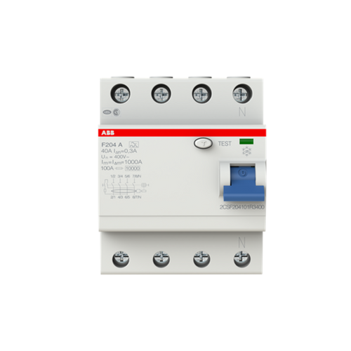 מפסק פחת ABB 4X40