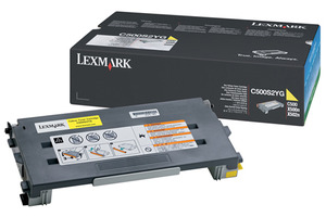 טונר מקורי צהוב Lexmark C500H2YG