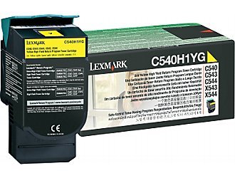 טונר מקורי צהוב Lexmark C540H1YG