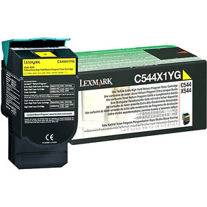 טונר מקורי צהוב Lexmark C544X1YG