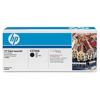 טונר מקורי שחור HP CE740A