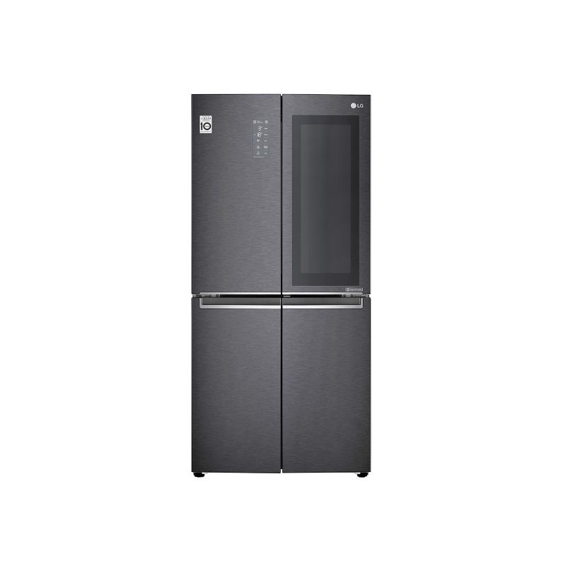  מקרר 4 דלתות InstaView Door in Door גוון שחור LG דגם GR628BINS 