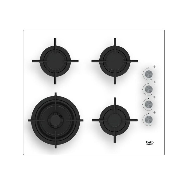  כיריים גז 60 ס"מ בקו beko דגם HILW64122SW כיריים גז 60 ס"מ בקו beko דגם HILW64122SW