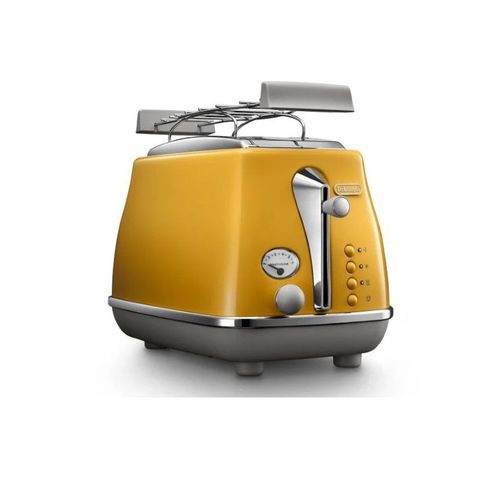  מצנם 2 פרוסות צהוב דלונגי DeLonghi דגם CTOC2103.Y מצנם 2 פרוסות צהוב דלונגי DeLonghi דגם CTOC2103.Y