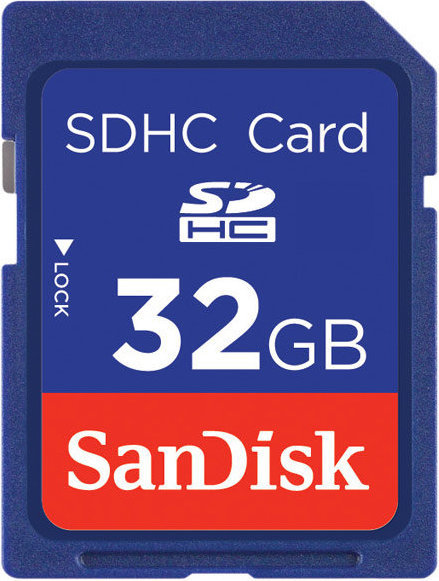 כרטיס זיכרון SANDISK SDHC SDSDB-032G 32GB Class 4