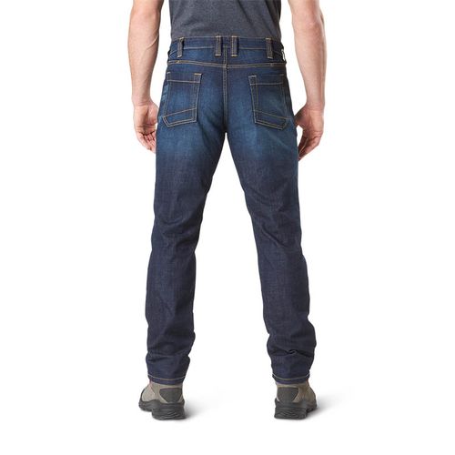 DARK WASH INDIGO 649 ג'ינס דגם DEFENDER FLEX JEAN SLIM FIT