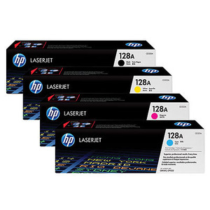 סט 4 טונרים מקוריים HP CE320/321/322/323A