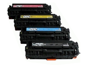 סט 4 טונרים תואמים HP CC530/531/532/533A