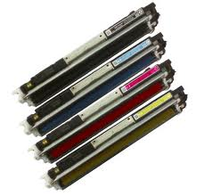 סט 4 טונרים תואמים HP CE310-311-312-313A 126A