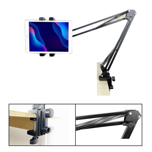 מעמד קליפס מתכוונן לטאבלט לשולחן