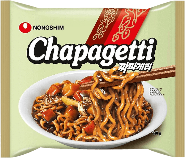 NONGSHIM CHAPAGETTI - נודלס להכנה מהירה בטעם סויה כהה  140 גרם