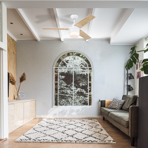 מאוורר תקרה ווסטינגהאוס 52″ TALIA לבן/מייפל עם שלט ולד מובנה 20W
