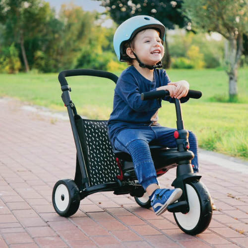 תלת אופן STR 5 שחור נקודות סמארטרייק SMARTRIKE