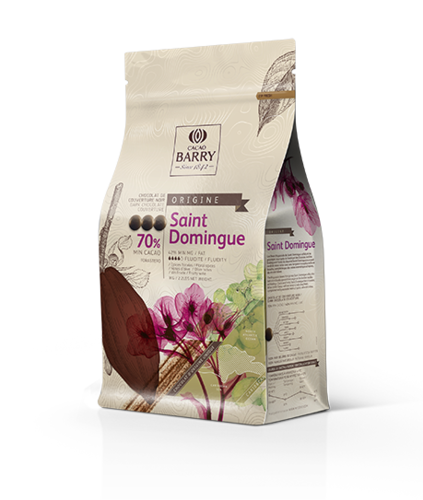 שוקולד ברי מריר 70% - 1 ק''ג St Domingue Dark Chocolate
