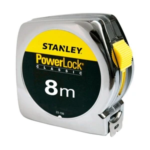 סרט מדידה 8 מטר STANLEY PowerLock 0-33-198