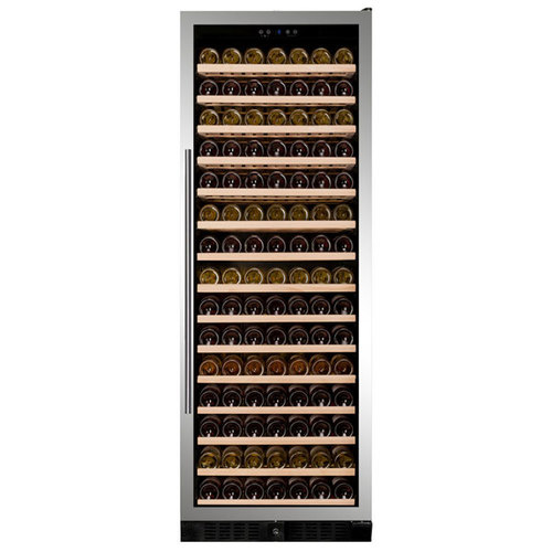 מקרר יין אינטגרלי 183 בקבוקים נירוסטה מתוצרת Dunavox דגם: DX-194.490SSK