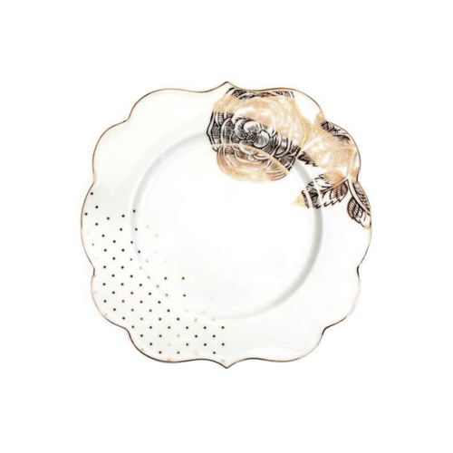 ROYAL WHITE סט 6 צלחות לבן 17סמ מבית PIP STUDIO