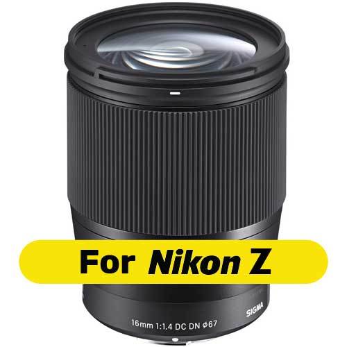 Sigma 16mm F1.4 DC DN C רשמי לניקון