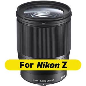 Sigma 16mm F1.4 DC DN C למצלמות NIKON סדרה Z רשמי