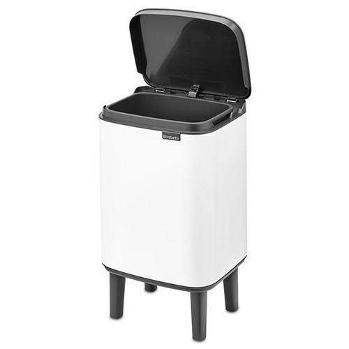 פח ברבנטיה לשירותים 4 ליטר - Brabantia BO לבן K22