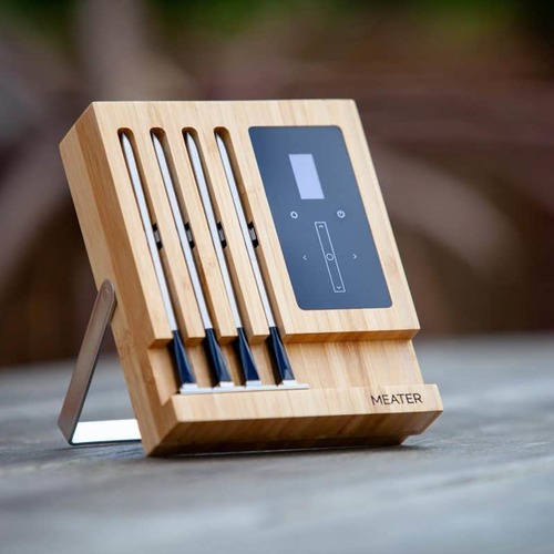 מדחום אלחוטי MEATER BLOCK (מכיל 4 פרובים + עמדת עגינה)