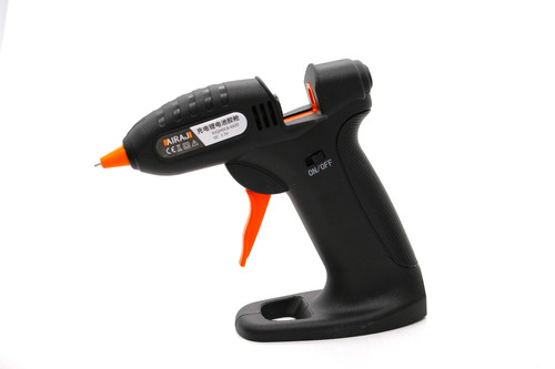 אקדח דבק חם נטען USB כולל 30 נרות