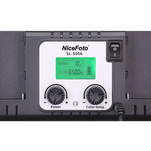 קיט תאורת סטודיו מקצועי Nicefoto SL-500A