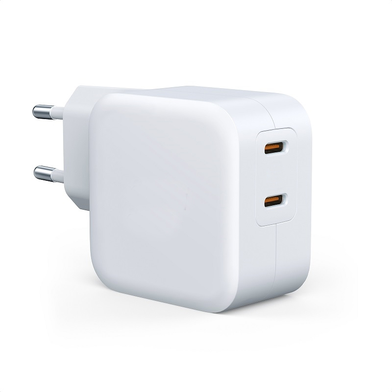 ראש מטען PD 45W עם שני יציאות טייפ סי