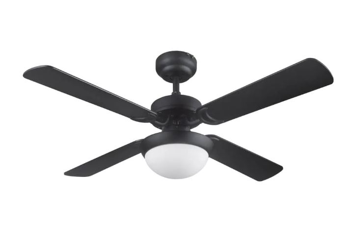 מאוורר תקרה "ENERGY 42 עם שלט-שחור Semicom SM-L42043B/18CT