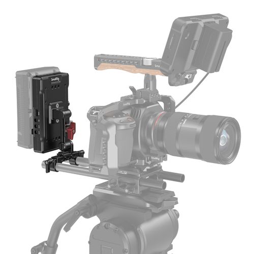 unt Battery Adapter Plate with Adjustable Arm 3204 לוחית מתאם סוללה מסוג SmallRig V Mount עם זרוע מתכווננת